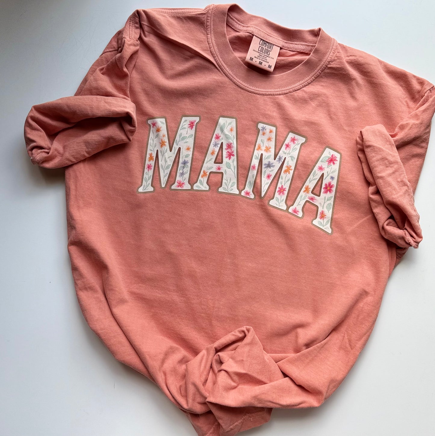 Floral Title Tee - Make Your Own