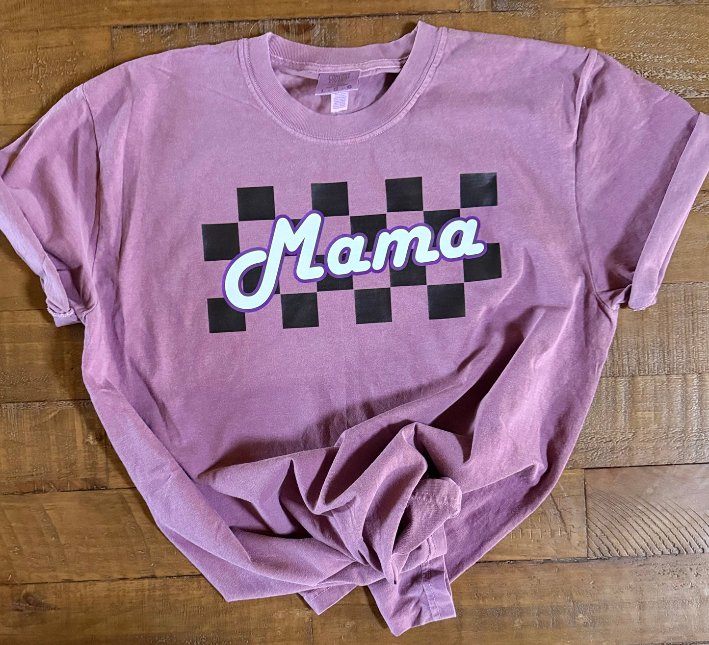 Checkered “MAMA” ⚡️