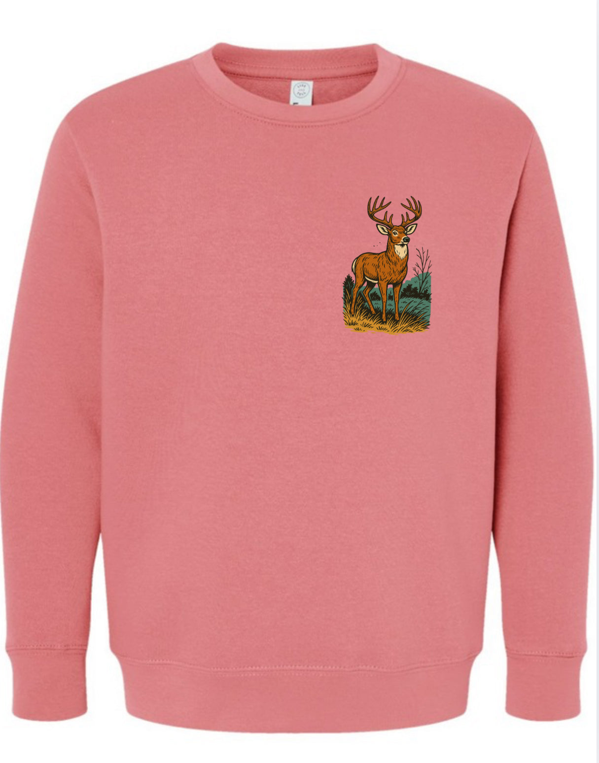 Youth/Toddler Woodland Whitetail Crewneck