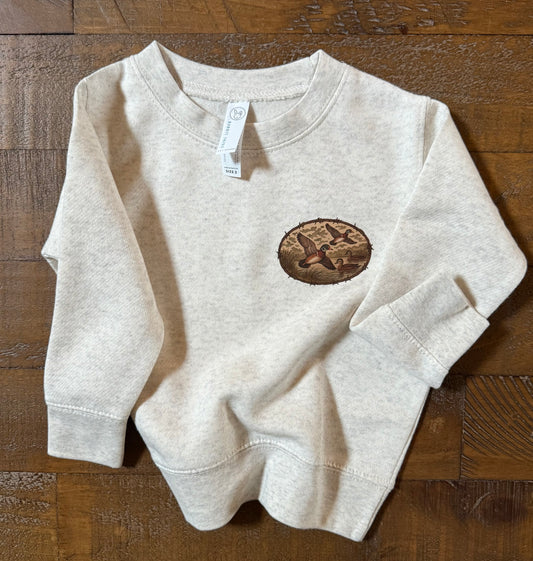 Youth/Toddler Mallard Marsh Crewneck