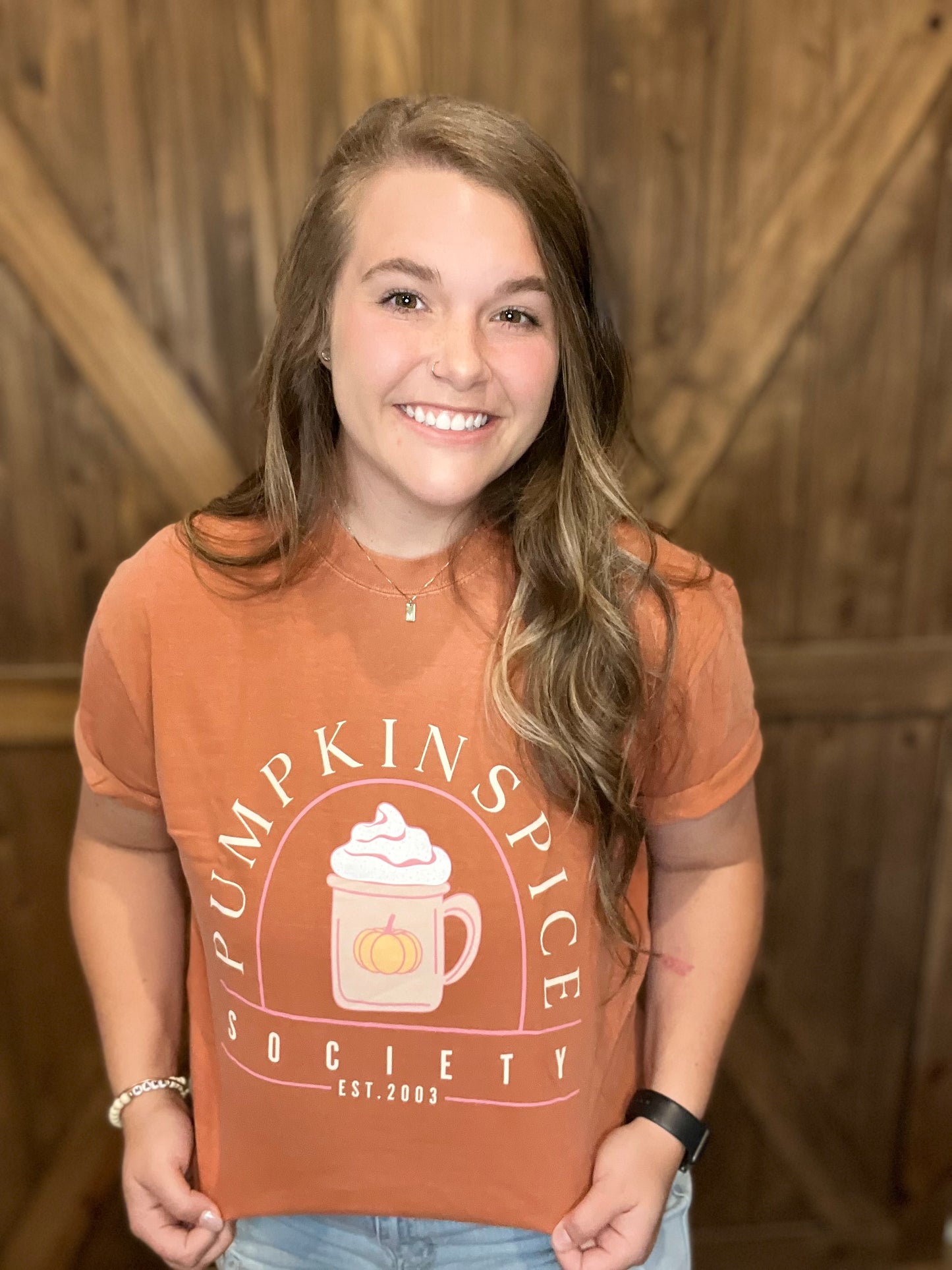 Pumpkin Spice Society Comfort Color Tee