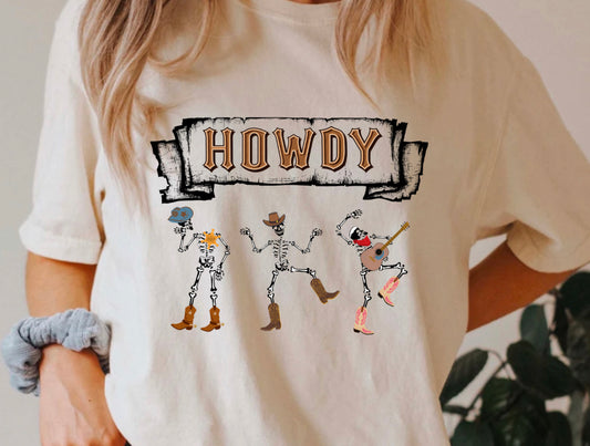 Howdy Cowboy Halloween Tee